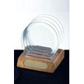 Circle Glass Coaster Set